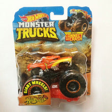 Load image into Gallery viewer, Hot Wheels Car MONSTER TRUCKS  BIG FOOT Connect And Crash Car  Collector Edition Metal Diecast Model Cars Kids Toys Gift

