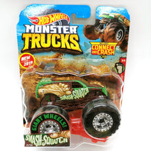 Load image into Gallery viewer, Hot Wheels Car MONSTER TRUCKS  BIG FOOT Connect And Crash Car  Collector Edition Metal Diecast Model Cars Kids Toys Gift
