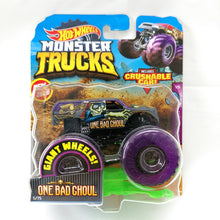Load image into Gallery viewer, Hot Wheels Car MONSTER TRUCKS  BIG FOOT Connect And Crash Car  Collector Edition Metal Diecast Model Cars Kids Toys Gift
