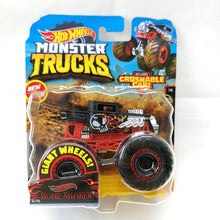 Load image into Gallery viewer, Hot Wheels Car MONSTER TRUCKS  BIG FOOT Connect And Crash Car  Collector Edition Metal Diecast Model Cars Kids Toys Gift
