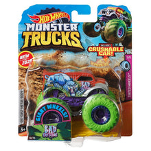 Load image into Gallery viewer, Hot Wheels Car MONSTER TRUCKS  BIG FOOT Connect And Crash Car  Collector Edition Metal Diecast Model Cars Kids Toys Gift
