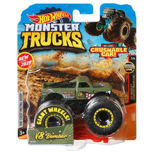 Load image into Gallery viewer, Hot Wheels Car MONSTER TRUCKS  BIG FOOT Connect And Crash Car  Collector Edition Metal Diecast Model Cars Kids Toys Gift
