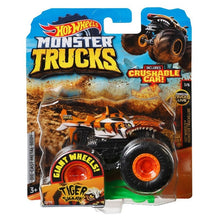 Load image into Gallery viewer, Hot Wheels Car MONSTER TRUCKS  BIG FOOT Connect And Crash Car  Collector Edition Metal Diecast Model Cars Kids Toys Gift
