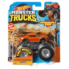 Load image into Gallery viewer, Hot Wheels Car MONSTER TRUCKS  BIG FOOT Connect And Crash Car  Collector Edition Metal Diecast Model Cars Kids Toys Gift
