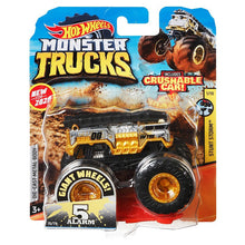 Load image into Gallery viewer, Hot Wheels Car MONSTER TRUCKS  BIG FOOT Connect And Crash Car  Collector Edition Metal Diecast Model Cars Kids Toys Gift

