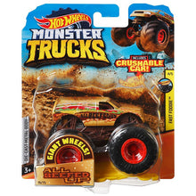Load image into Gallery viewer, Hot Wheels Car MONSTER TRUCKS  BIG FOOT Connect And Crash Car  Collector Edition Metal Diecast Model Cars Kids Toys Gift
