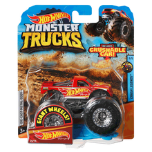 Load image into Gallery viewer, Hot Wheels Car MONSTER TRUCKS  BIG FOOT Connect And Crash Car  Collector Edition Metal Diecast Model Cars Kids Toys Gift

