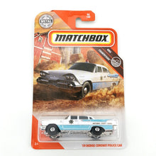 Load image into Gallery viewer, 2020 Matchbox Car 1:64 Sports car 59 DODGE CORONET POLICE CAR Metal Material Body Race Car Collection Alloy Car Gift
