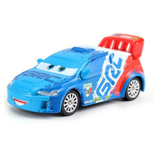 Load image into Gallery viewer, Disney Pixar Cars 2 3 Lightning McQueen Mater Jackson Storm Ramirez 1:55 Diecast Vehicle Metal Fire Truck Boy Toys Birthday Gift

