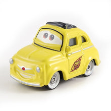 Load image into Gallery viewer, Disney Pixar Cars 2 3 Lightning McQueen Mater Jackson Storm Ramirez 1:55 Diecast Vehicle Metal Fire Truck Boy Toys Birthday Gift

