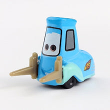 Load image into Gallery viewer, Disney Pixar Cars 2 3 Lightning McQueen Mater Jackson Storm Ramirez 1:55 Diecast Vehicle Metal Fire Truck Boy Toys Birthday Gift
