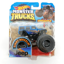 Load image into Gallery viewer, Hot Wheels Car MONSTER TRUCKS  BIG FOOT Connect And Crash Car  Collector Edition Metal Diecast Model Cars Kids Toys Gift
