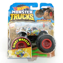 Load image into Gallery viewer, Hot Wheels Car MONSTER TRUCKS  BIG FOOT Connect And Crash Car  Collector Edition Metal Diecast Model Cars Kids Toys Gift
