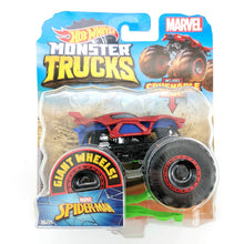 Load image into Gallery viewer, Hot Wheels Car MONSTER TRUCKS  BIG FOOT Connect And Crash Car  Collector Edition Metal Diecast Model Cars Kids Toys Gift

